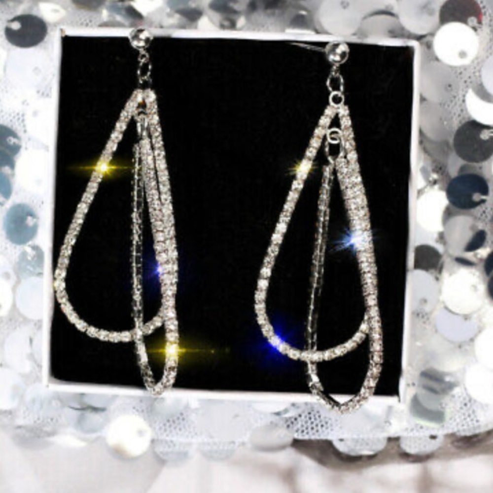 NEW 925 Sterling Silver Earrings ❇️ - Picture 4 of 5